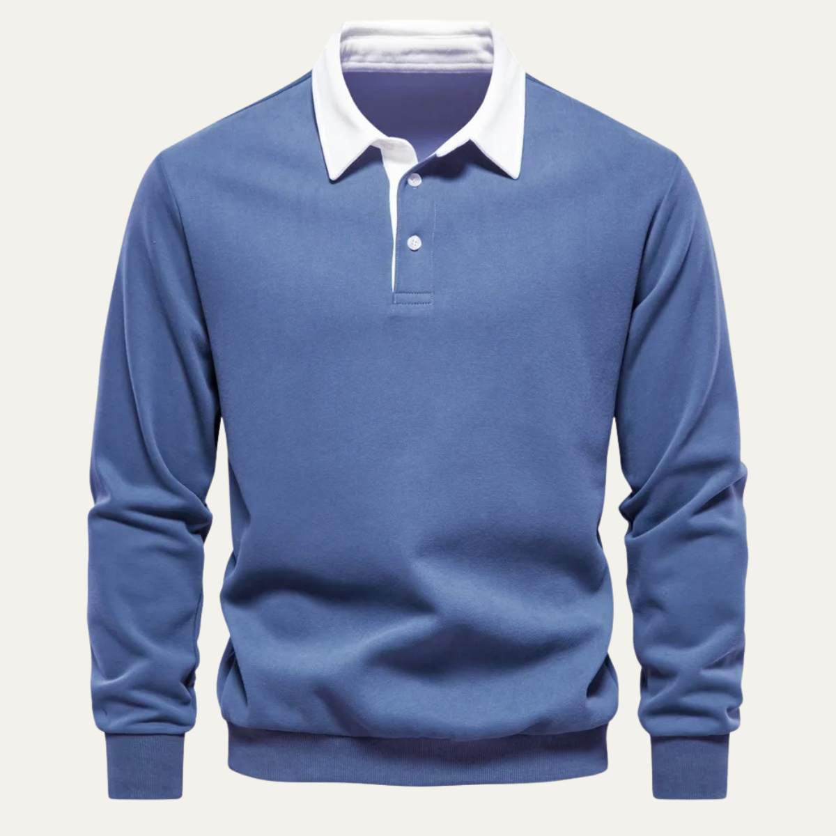 The Marlowe Men’s Casual Smart Polo Collar Jumper 8