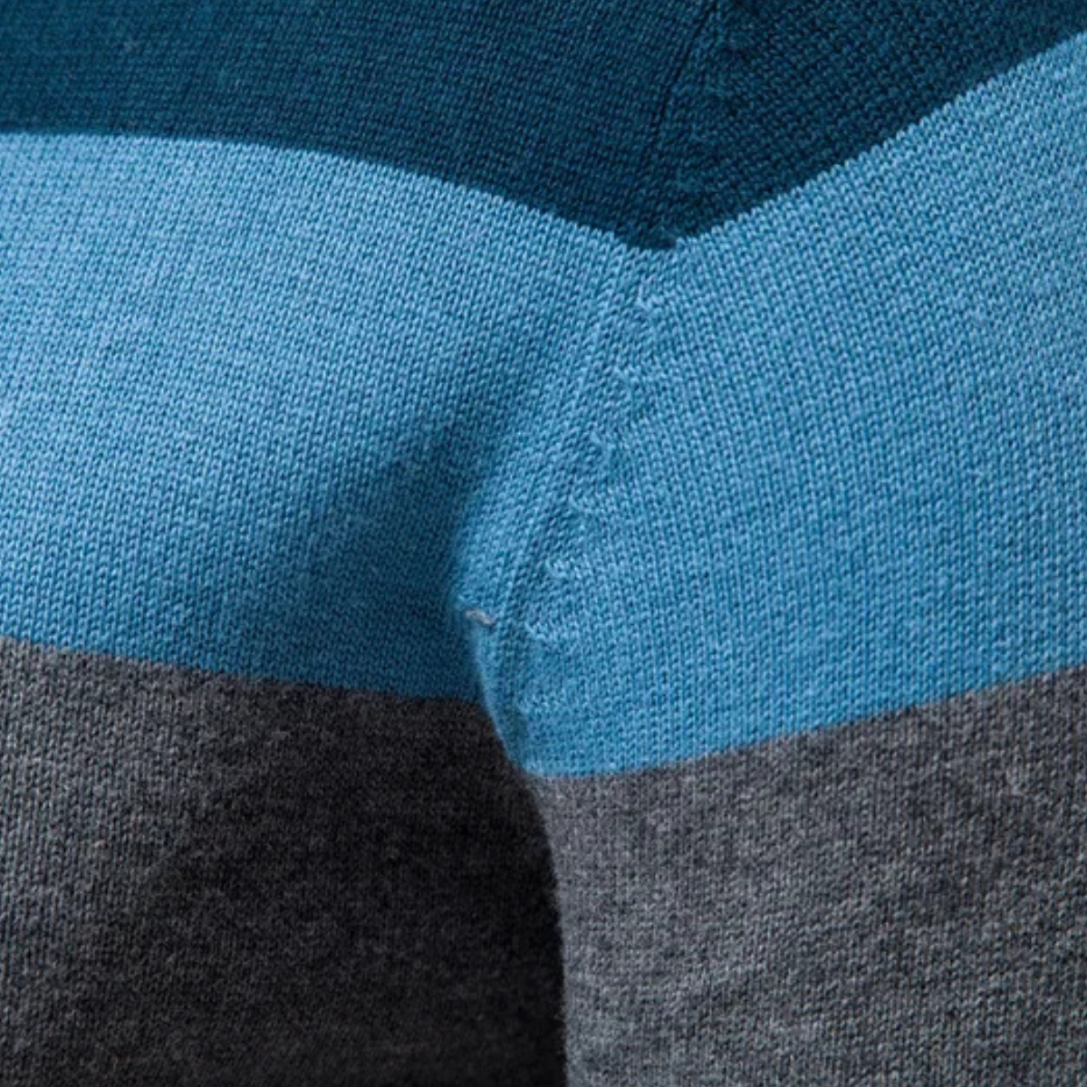 The Marsala Men's Casual Crew Neck Knit Striped Jumper 4