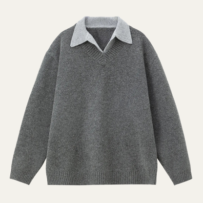 The Matera Men’s Soft Polo Collar Knitted Jumper 0