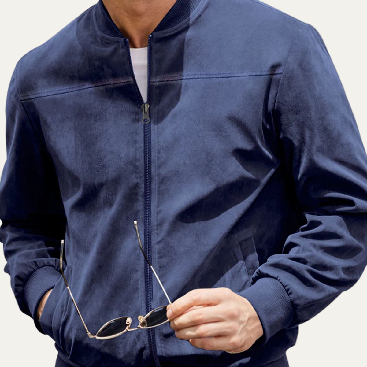The Mayfair Suede Casual Jacket for Men 1