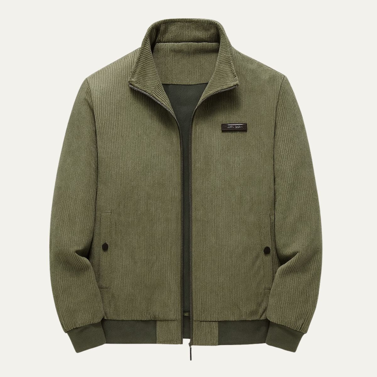 The Milton Fleece Lined Modern Corduroy Jacket for Men 0
