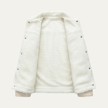 The Moneglia Men’s Corduroy Fleece Lined Sherpa Jacket 1