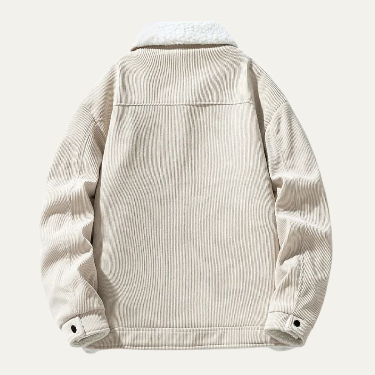 The Moneglia Men’s Corduroy Fleece Lined Sherpa Jacket 2