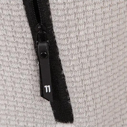 The Montefalco Men’s Casual Knitted Stand Collar Zip Cardigan 4