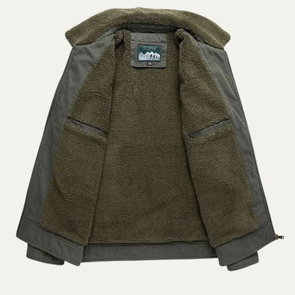 The Neive Men’s Winter Fleece Lined Lightweight Blazer Jacket 1