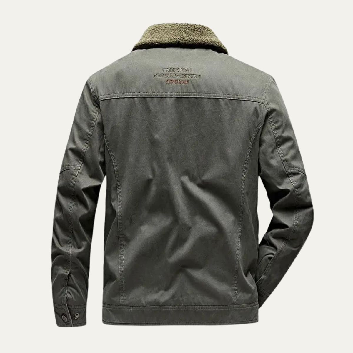 The Neive Men’s Winter Fleece Lined Lightweight Blazer Jacket 2