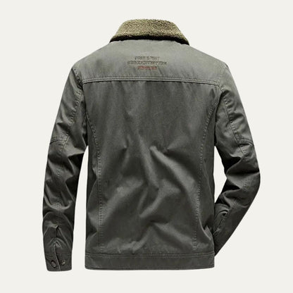 The Neive Men’s Winter Fleece Lined Lightweight Blazer Jacket 2