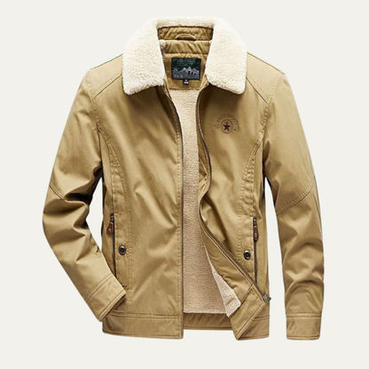 The Neive Men’s Winter Fleece Lined Lightweight Blazer Jacket 7