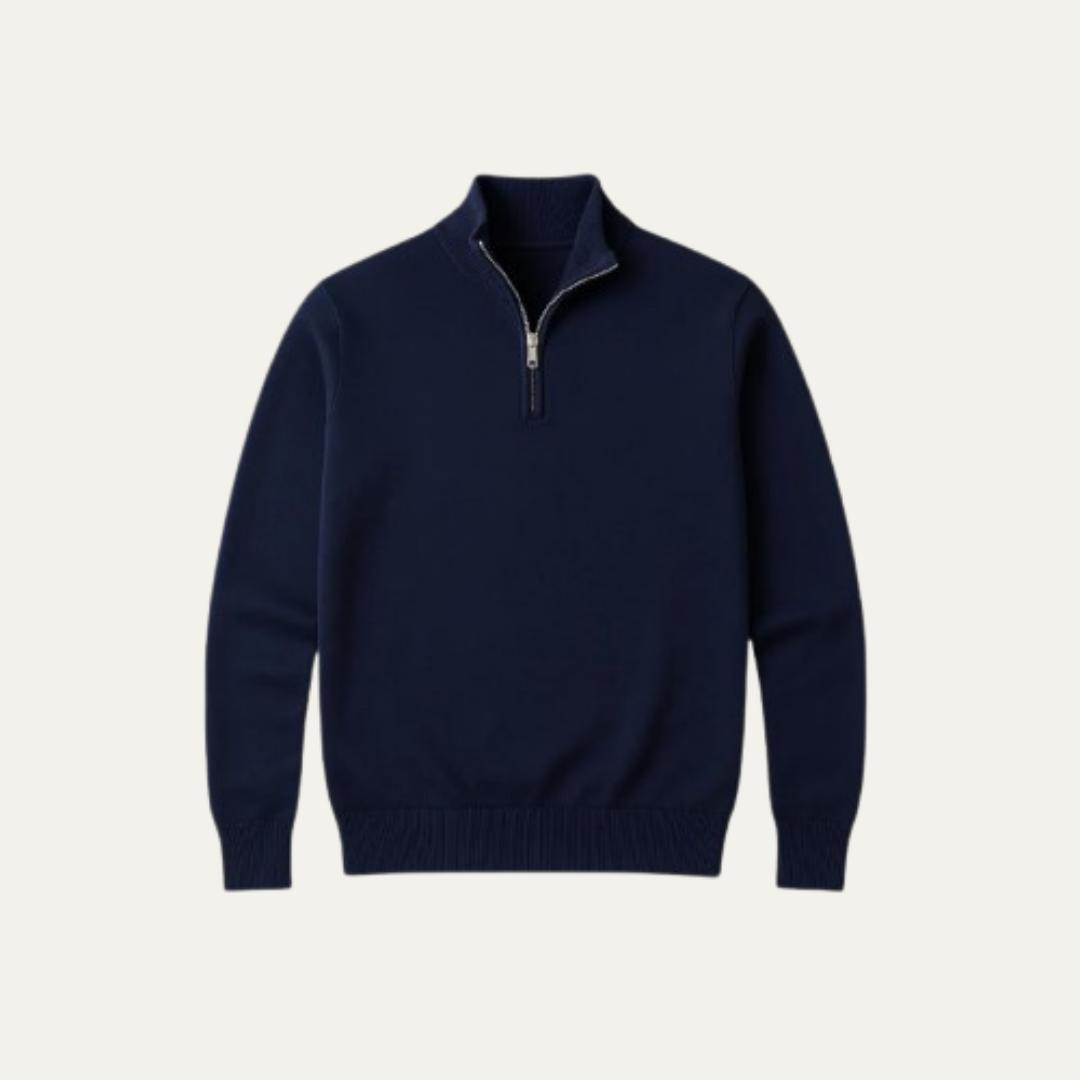 VogeLuxe | Men’s Quarter-Zip Sweater
