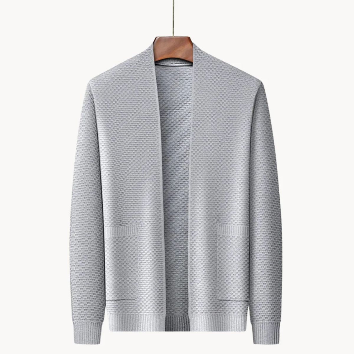 The Oslo Knit Cardigan – Men’s Open Front Casual Jumper 5