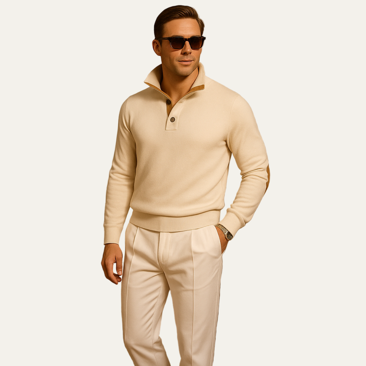 The Oxford Quarter Zip Jumper 7