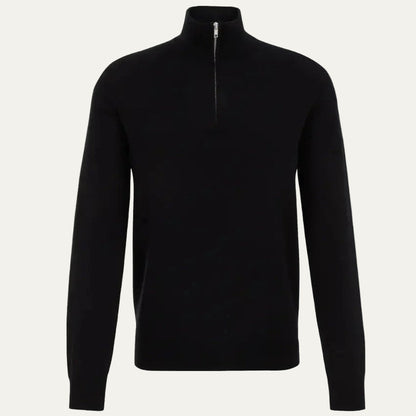 The Oxford Quarter Zip Old Money Jumper for Men 1