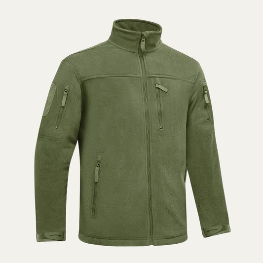 The Padova Men’s Warm  Tactical Fleece Jacket with Zipper Pockets 0