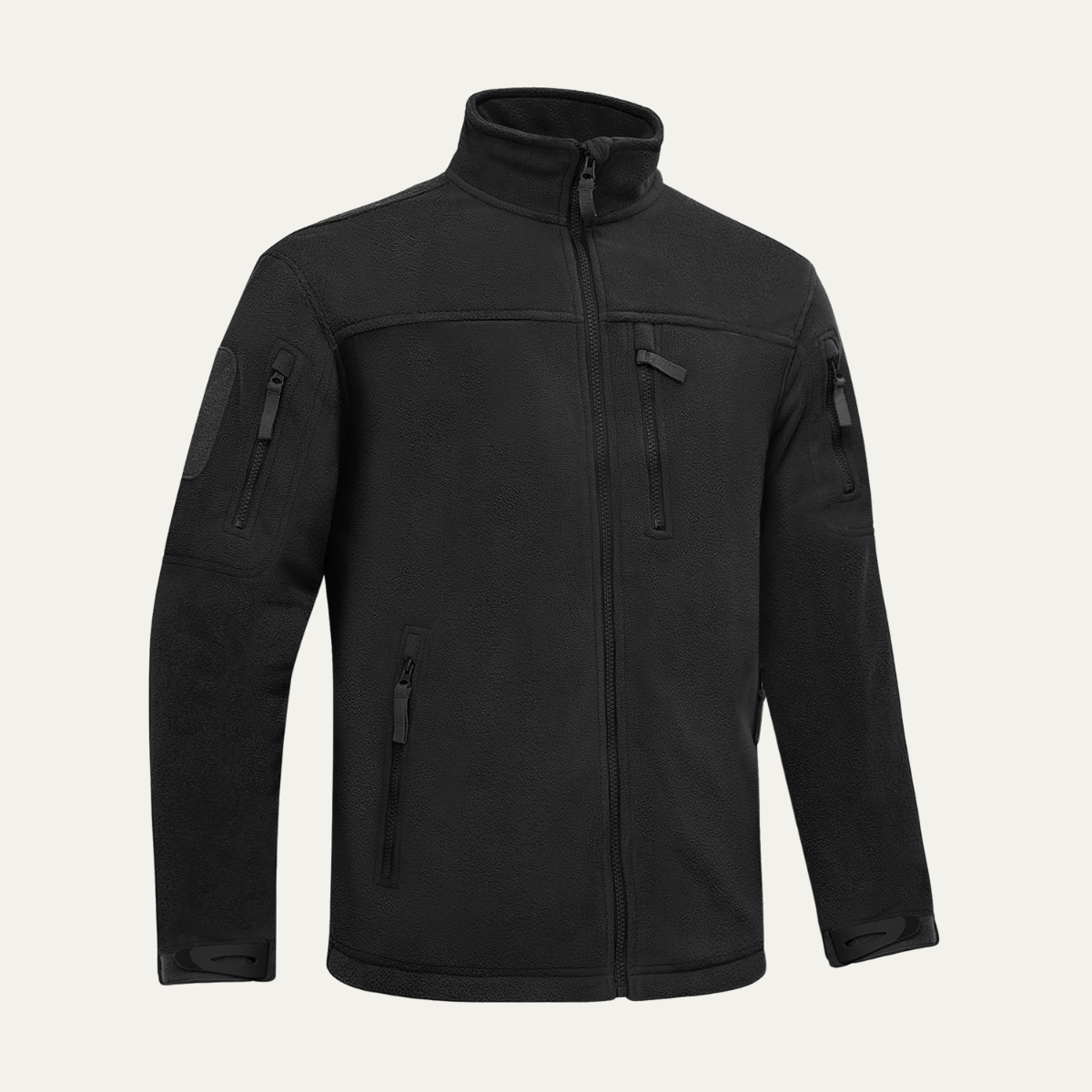 The Padova Men’s Warm  Tactical Fleece Jacket with Zipper Pockets 8