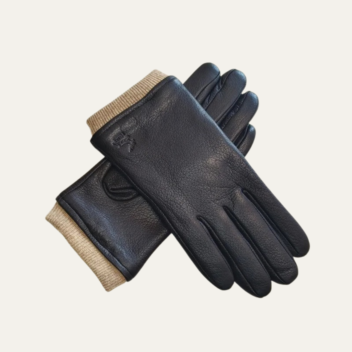 The Palermo Men's Leather Warm Wool Lined Winter Driving Gloves 0