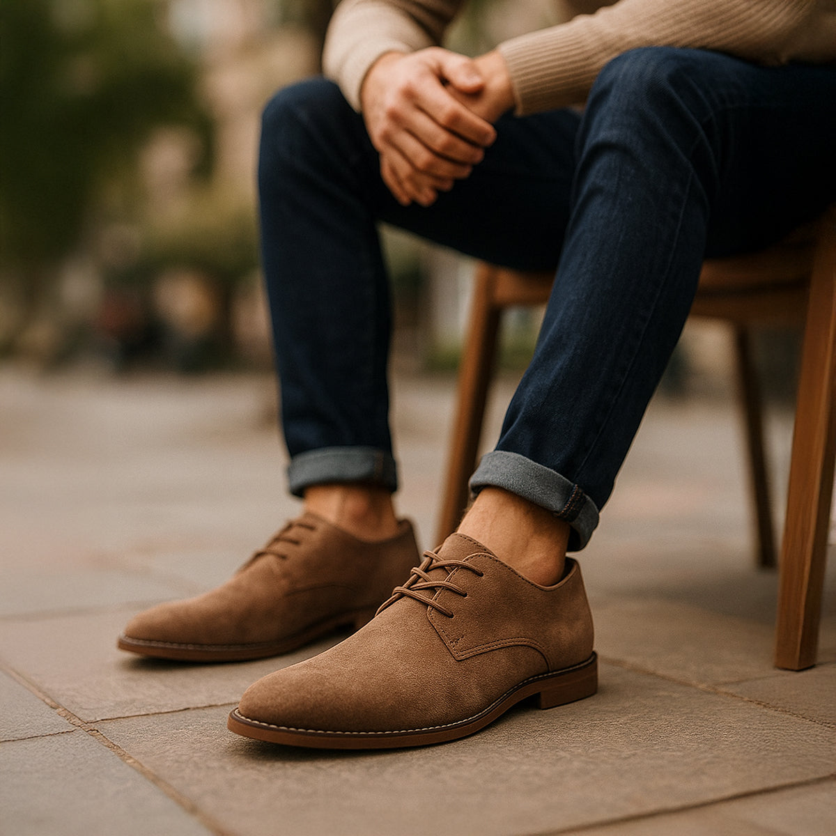 The Paris Classic Suede Shoes - Wedding Guest Men - Formal Occasions 6