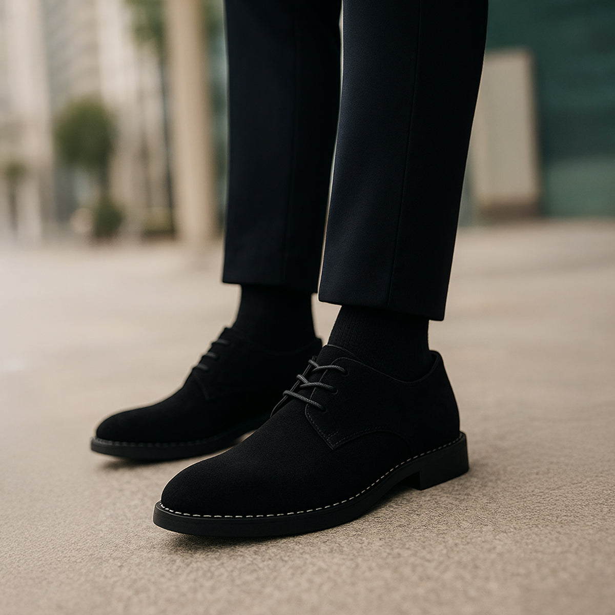 The Paris Classic Suede Shoes - Wedding Guest Men - Formal Occasions 7