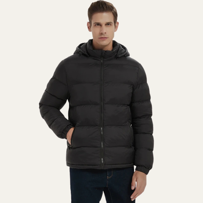 The Perth Men’s Thick Warm Insulated Hooded Puffer Jacket 1