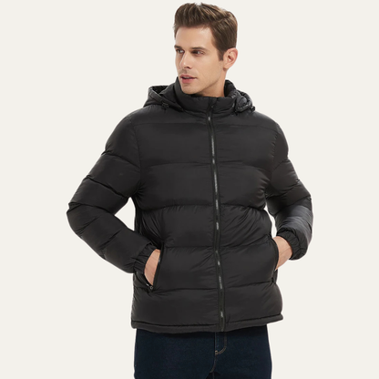 The Perth Men’s Thick Warm Insulated Hooded Puffer Jacket 2