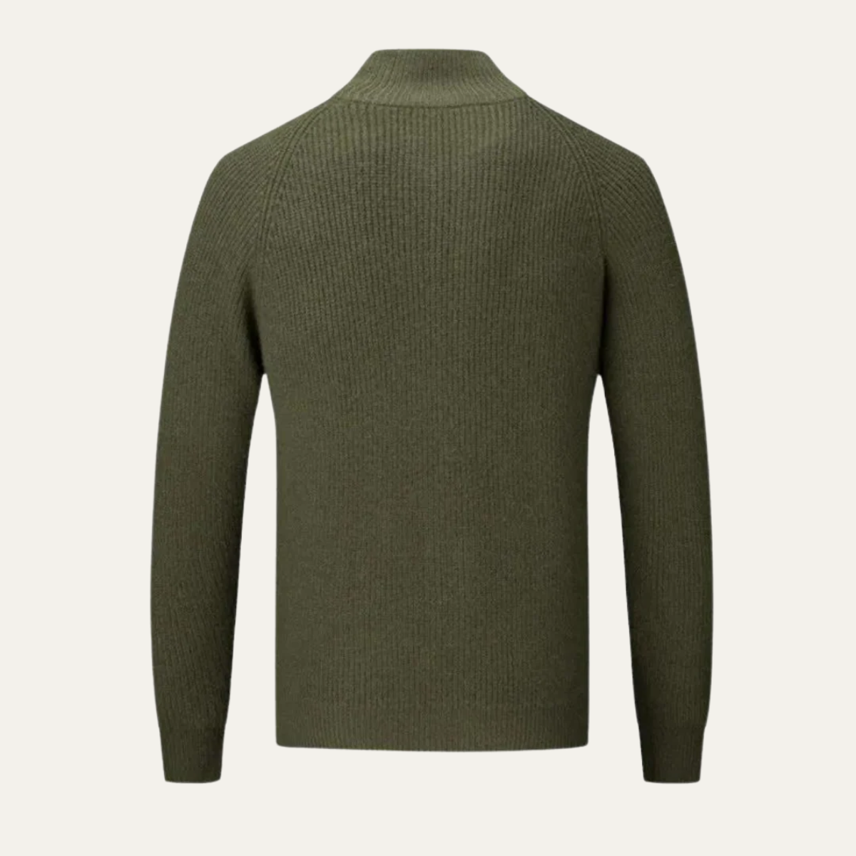 The Richmond Men’s Elegant Merino Wool Zip Up Cardigan 4