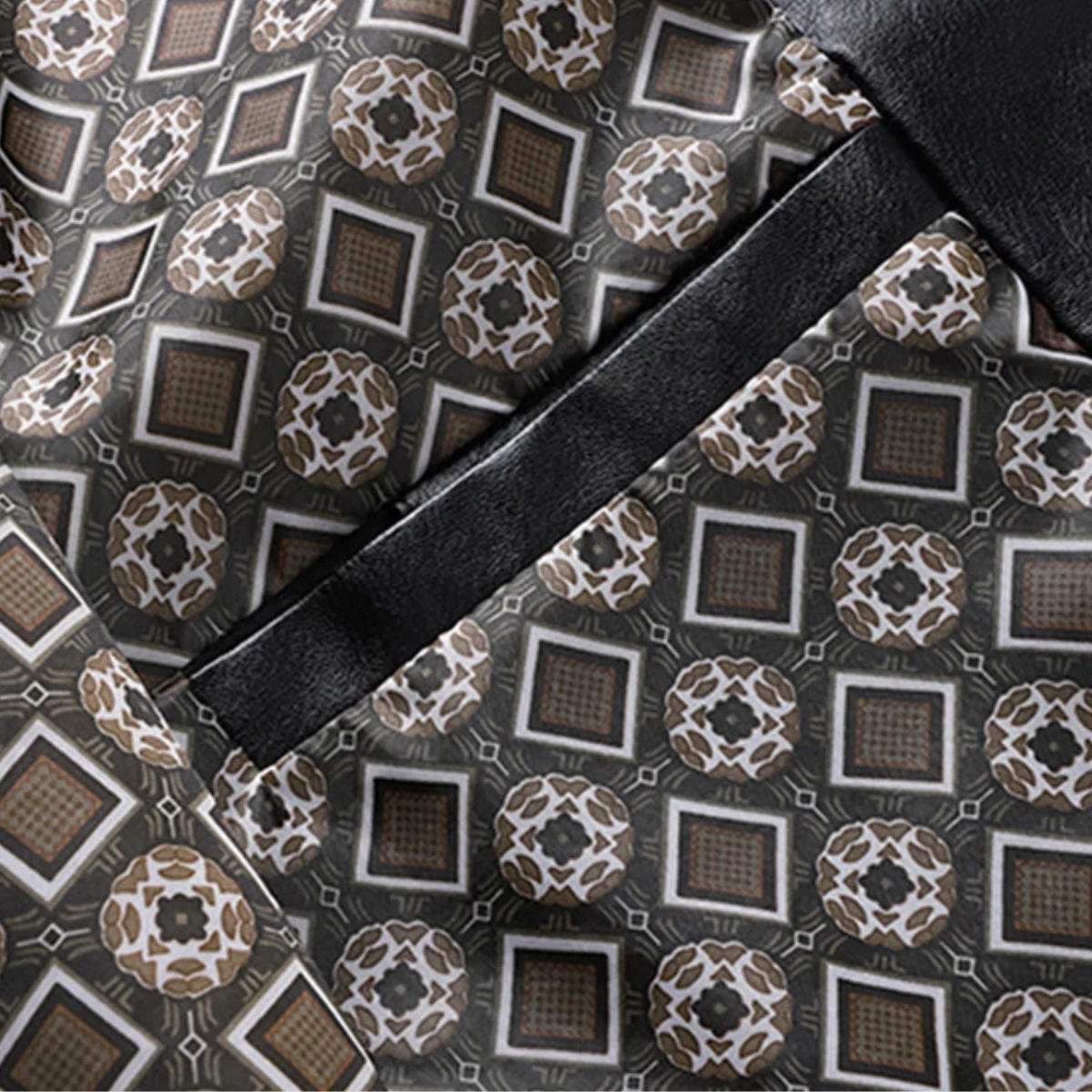 The Riomaggiore Men's Smart Casual Faux Leather Jacket 6