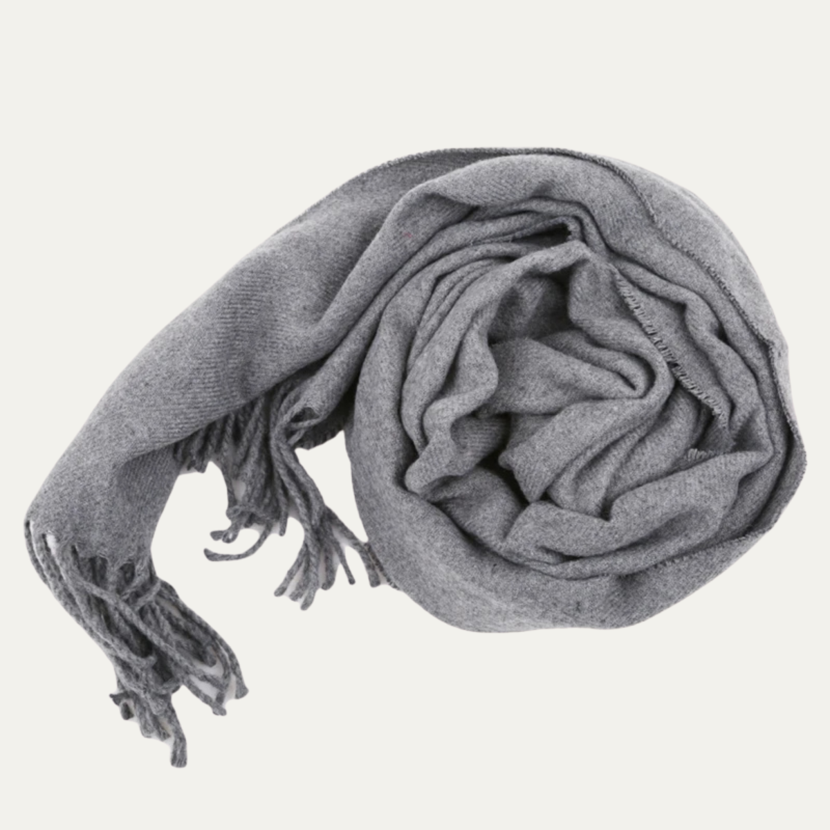 The Rive Gauche Cashmere Merino Scarf for Men - Grey 0
