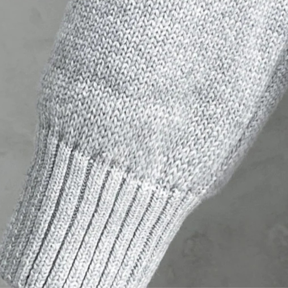 The Rochester Men's Classic Cable Knit Button Up Cardigan 3