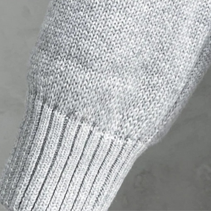 The Rochester Men's Classic Cable Knit Button Up Cardigan 3