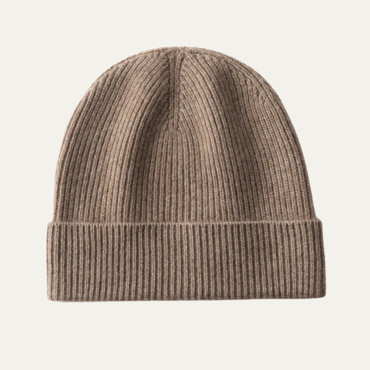 The Rockford Men's Soft Ribbed Knit Cashmere Beanie 10