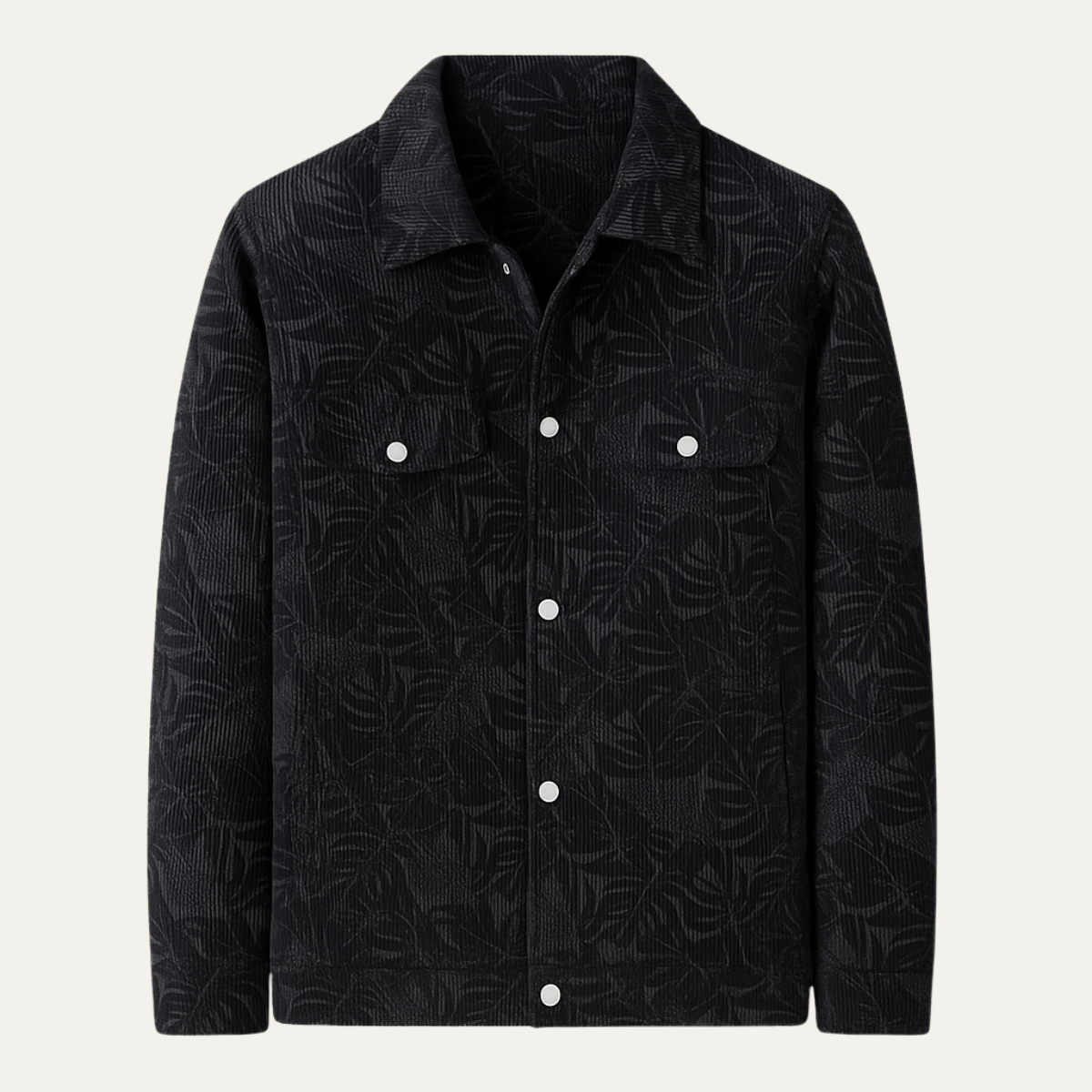 The Roma Men’s Casual Slim Fit Quilted Cotton Jacket 1