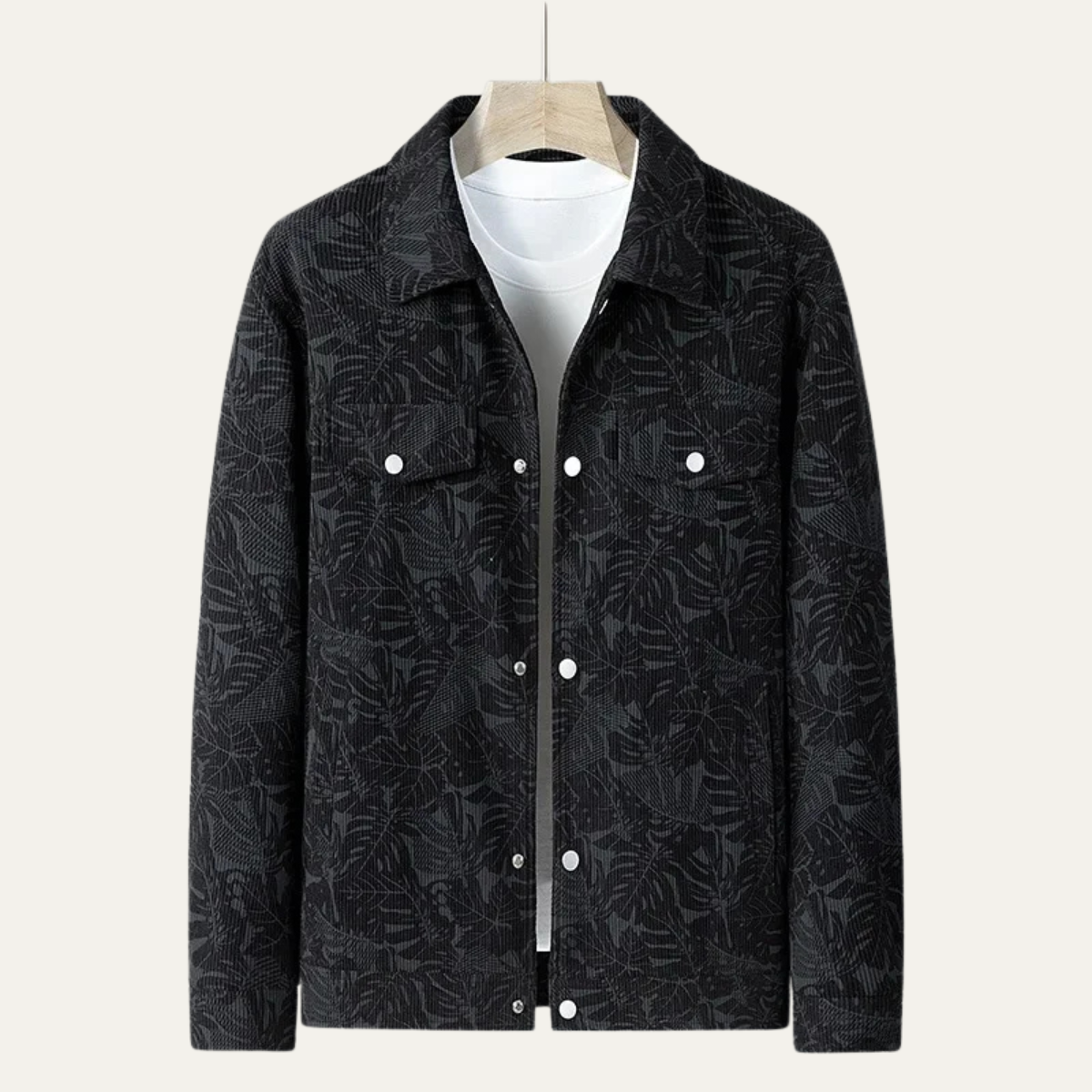 The Roma Men’s Casual Slim Fit Quilted Cotton Jacket 2