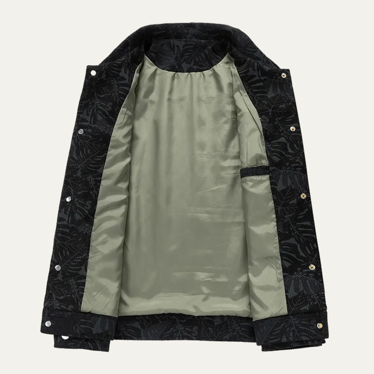 The Roma Men’s Casual Slim Fit Quilted Cotton Jacket 3