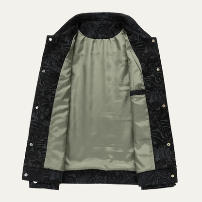 The Roma Men’s Casual Slim Fit Quilted Cotton Jacket 3