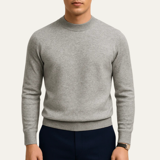 The Salcombe Men's Slim Fit Knit Crew Neck Jumper 0