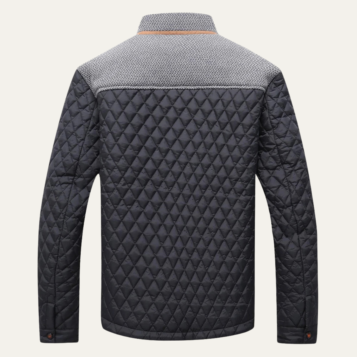 The San Marco Men's Lightweight Padded Quilted Bomber Jacket 3