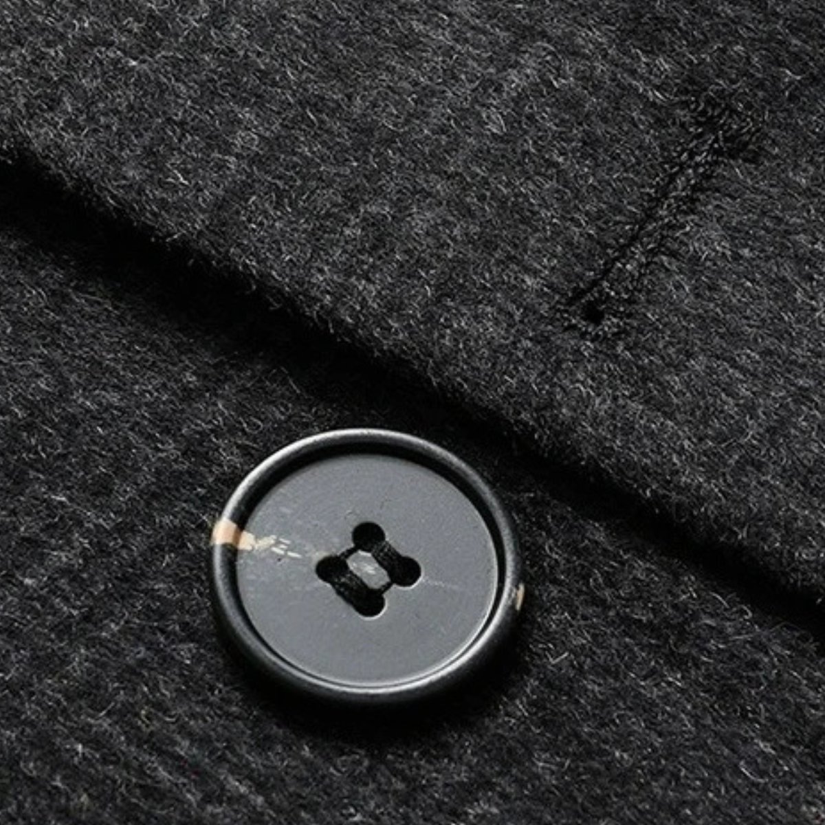 The Sanremo Men’s Winter Mid Length Wool Down Overcoat 4