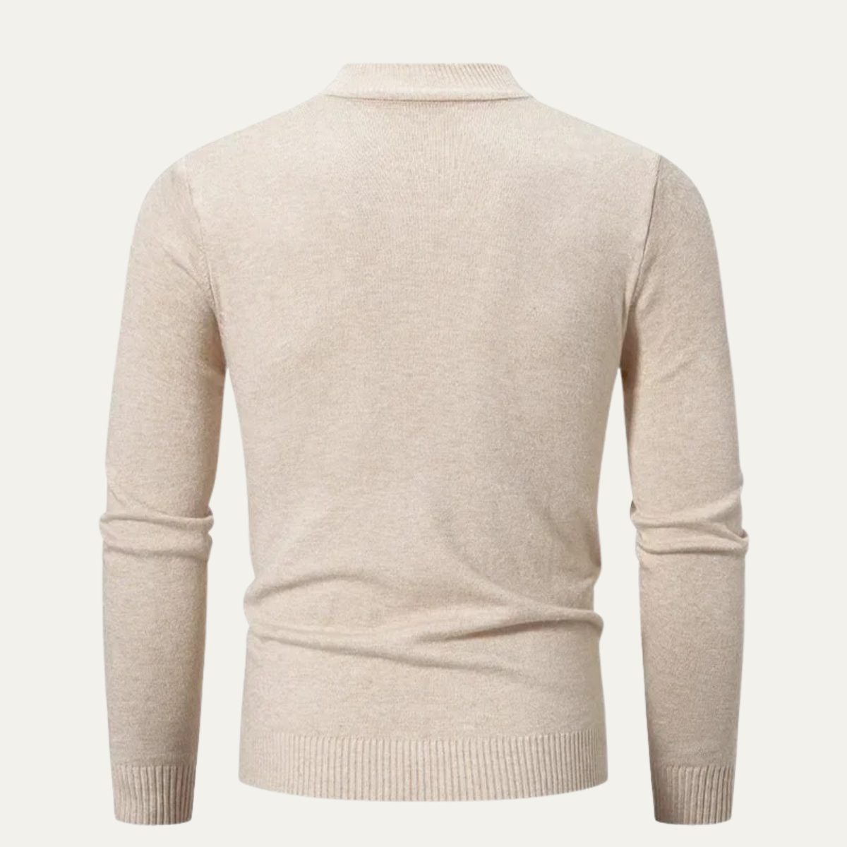 The Sarentino Men’s Turtleneck Slim Fit Warm Knit Jumper 1