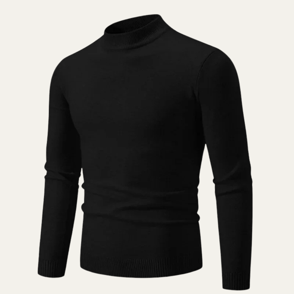The Sarentino Men’s Turtleneck Slim Fit Warm Knit Jumper 7