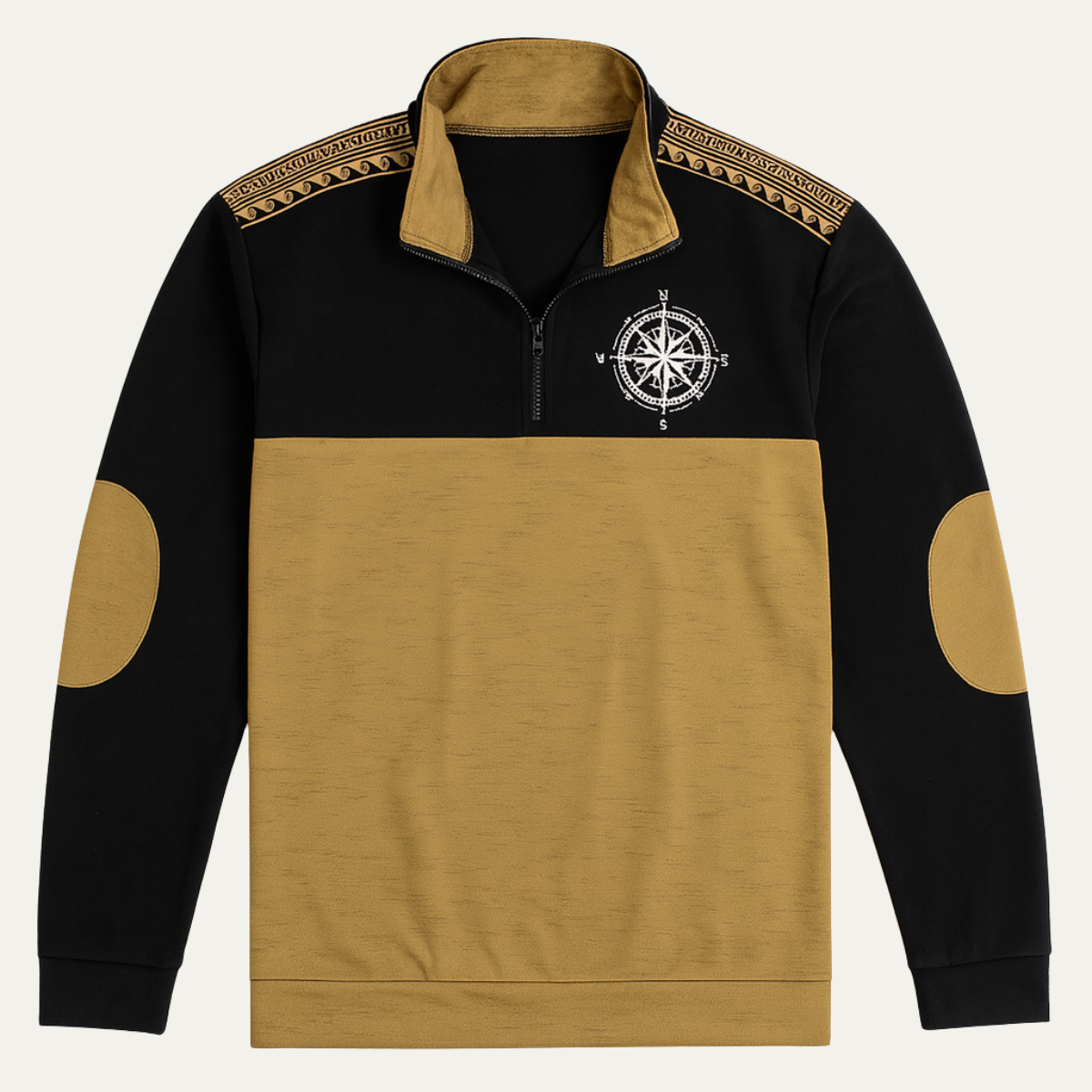 The Savelletri Men’s Casual Lightweight Half Zip Tactical Outdoor Jumper 1