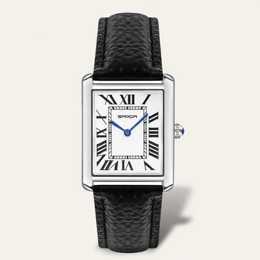 The Savile Men's Classic Luxury Quartz Watch - Premium Leather Strap 0