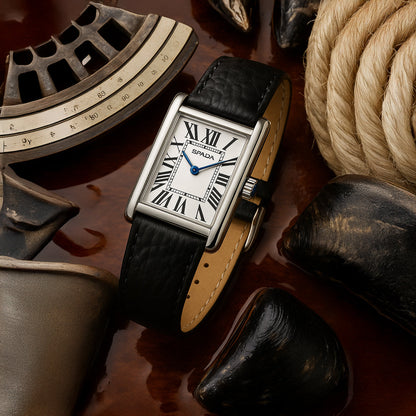 The Savile Men's Classic Luxury Quartz Watch - Premium Leather Strap 5