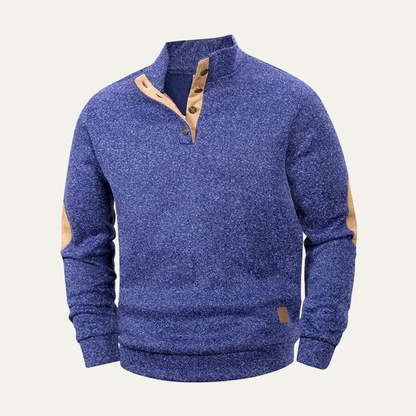 The Shanklin Men’s Casual Stand Collar Knitted Jumper 11
