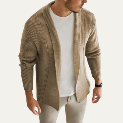 The Sherborne Men's Knitted Open Front Lightweight Cardigan 0