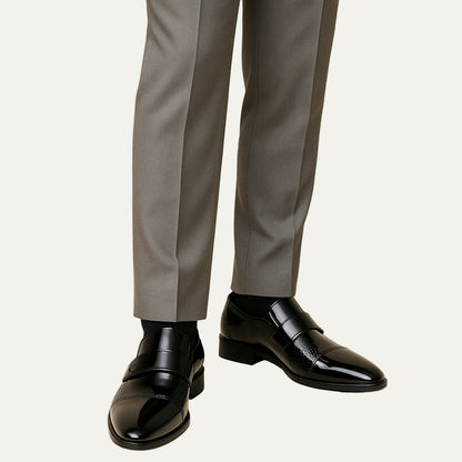 The Sirmione Men’s Patent Leather Loafers – Luxury Slip On Formal Dress Shoe 5