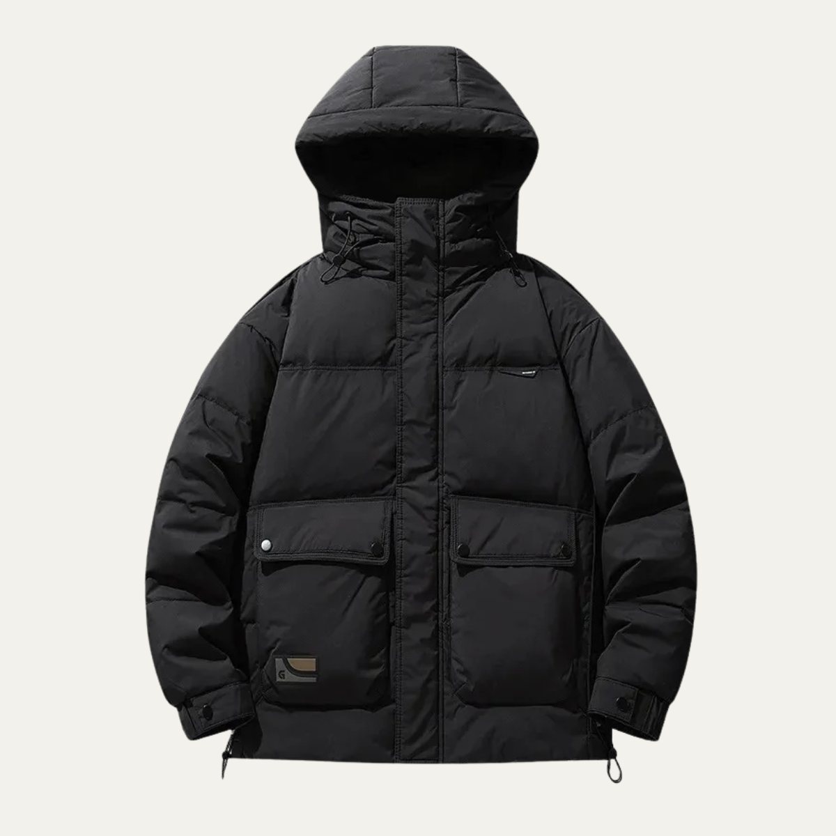 The Skye Men’s Thick Down Puffer Hooded Winter Jacket 0