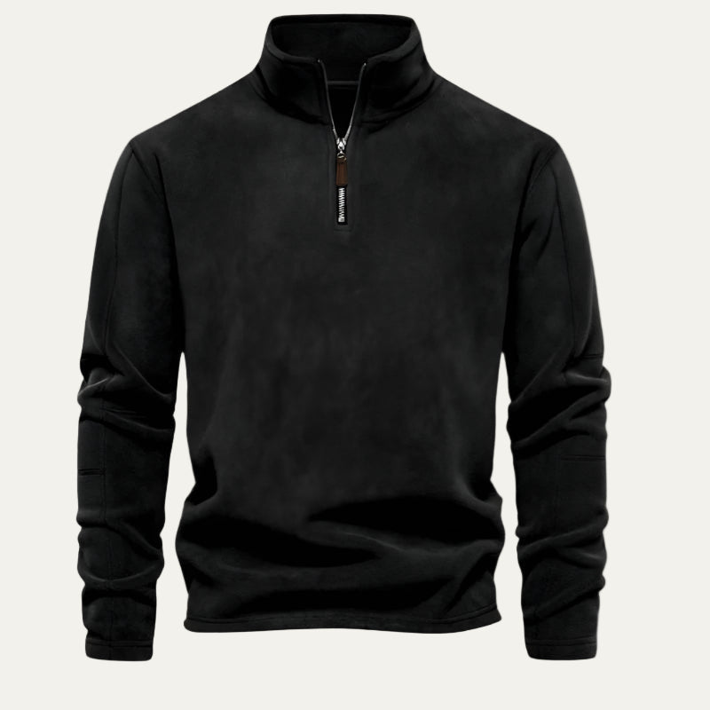 The St. Moritz Quarter Zip Jumper for Men 11