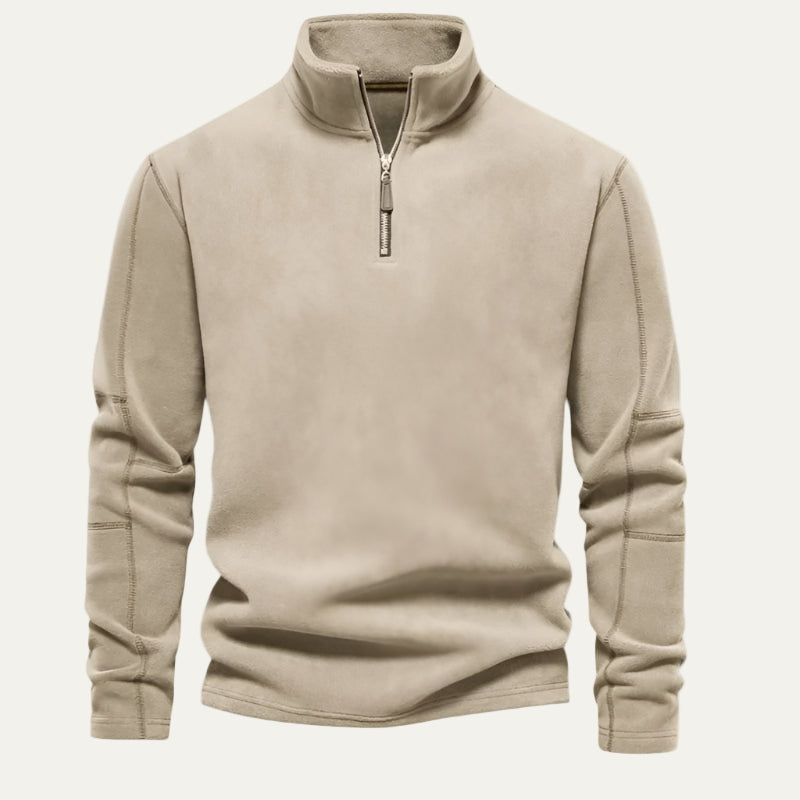 The St. Moritz Quarter Zip Jumper for Men 7