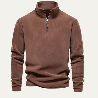 The St. Moritz Quarter Zip Jumper for Men 8