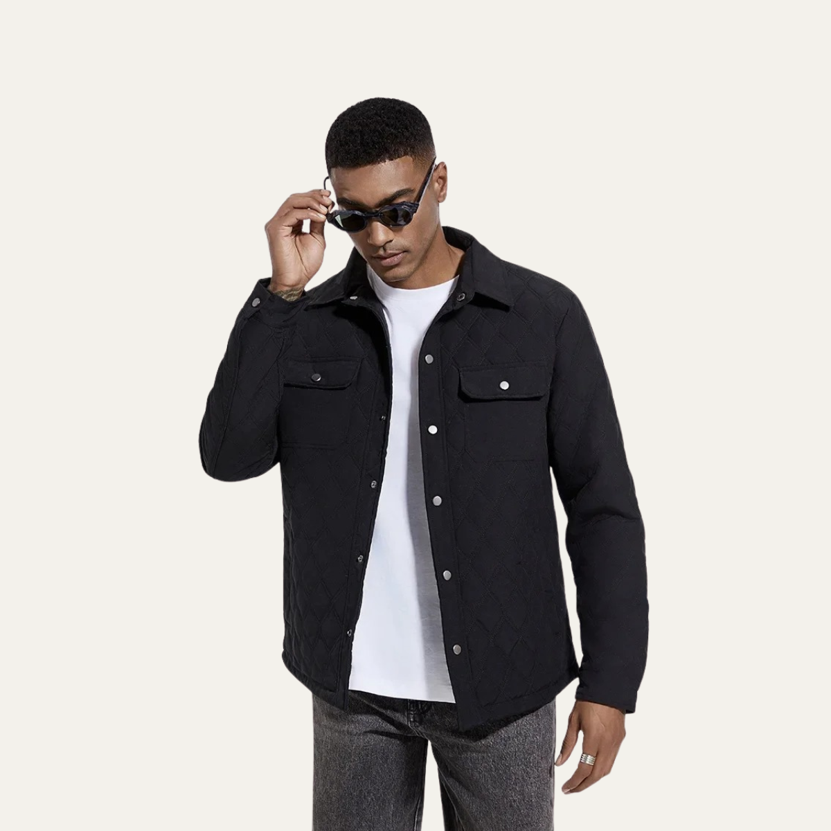 The St Davids Men's Casual Lightweight Quilted Jacket 1