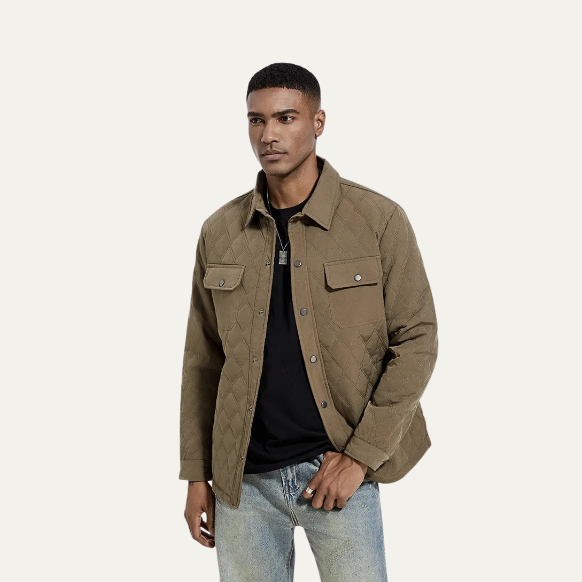 The St Davids Men's Casual Lightweight Quilted Jacket 8